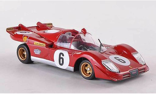 Ferrari 512 S 1/43 Ferrari Racing Collection No.6 I.Giunti/N.Vaccarella Targa Florio 1970 modelauto