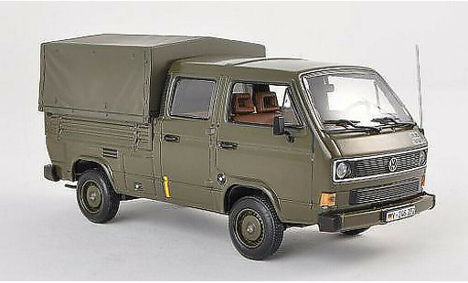 Volkswagen T3 A 1/43 Minichamps DoKa-Platform Bundeswehr 1983 modelauto