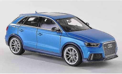 Audi RS Q3 concept 1/43 Look Smart mat blauww Auto China Peking 2012 modelauto
