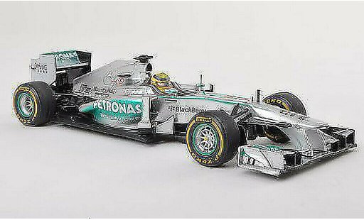Mercedes F1 2013 1/43 Spark W04 No.9 Petronas GP Monaco N.Rosberg modelauto