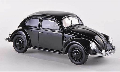 Volkswagen Coccinelle Base 1/43 Schuco Typ 38/06 zwart modelauto