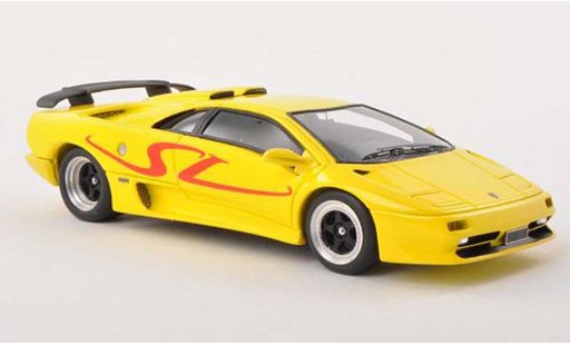Lamborghini Diablo SV 1/43 Look Smart geel 1995 modelauto
