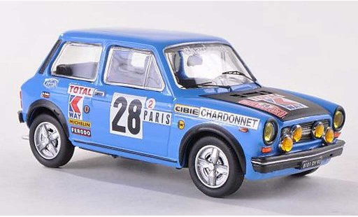 Autobianchi A112 abarth 1/43 Best No.28 Rally Monte Carlo 1978 Pagani/Carlotti modelauto