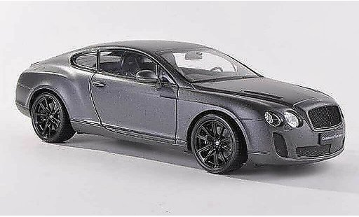 Bentley Continental Supersports 1/18 Welly mat antraciet LHD modelauto