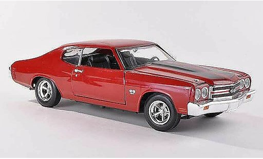Chevrolet SS Coupe 1/18 Johnny Lightning rood/zwart Fast & Furios 4 modelauto
