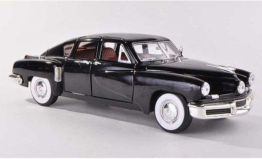 Tucker Torpedo Base 1/18 Yat Ming zwart 1948 modelauto