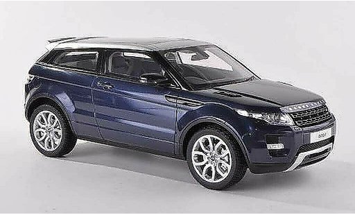 Range Rover Evoque Coupe 1/18 Century Dragon blauw RHD 3-Turer 2012 modelauto