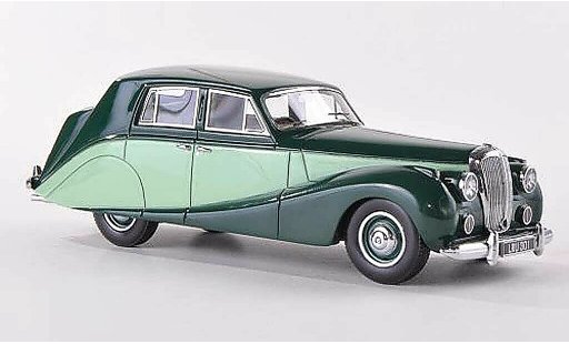Daimler DB18 Berline 1/43 Matrix Hooper Empress groen RHD 1951 modelauto