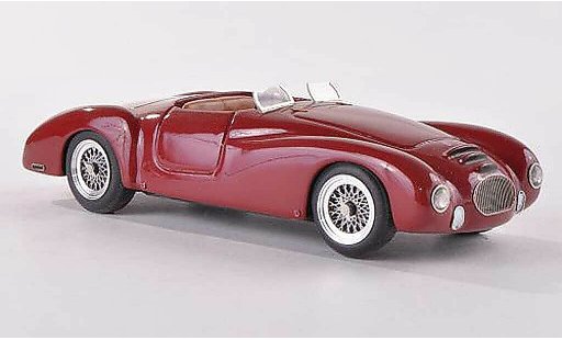 Fiat 1100 Carrozzeria Speciale 1/43 Jolly Model Rozelli Colli rood RHD modelauto