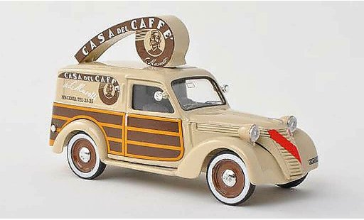 Fiat 1100 Furgone 1/43 Brumm Caffe Musetti Van modelauto