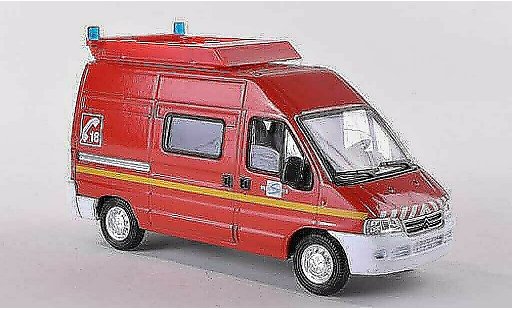 Citroen Jumper pompiers 1/43 Solido Balisage brandweer (F) modelauto
