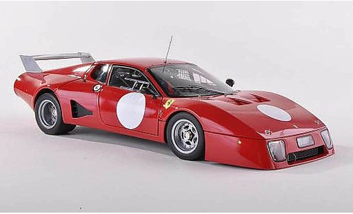 Ferrari 512 BB LM 1/43 BBR Models Pressefahrzeug rood 1979 modelauto