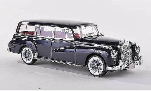 Mercedes 300 Coupe 1/43 Matrix (W186) Binz camionnette zwart 1956 modelauto