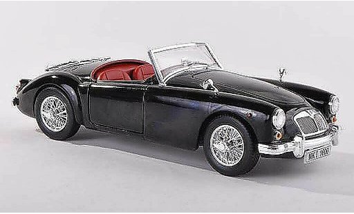 MG MGA Base 1/18 Revell A Roadster zwart kap liegt avec modelauto