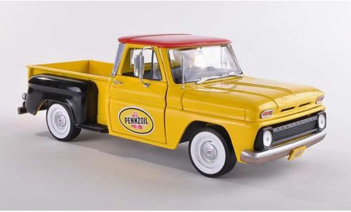 Chevrolet C-10 Pickup 1/18 Greenlight Stepside Pennzoil 1965 modelauto