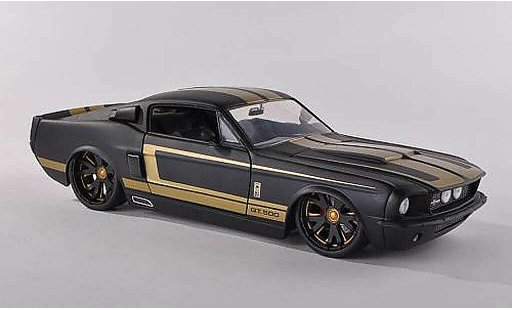 Shelby GT 500 1967 1/18 Jada Toys zwart dore modelauto