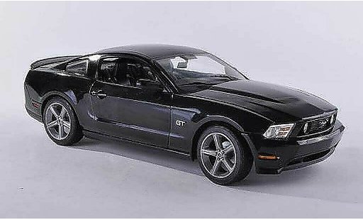 Ford Mustang GT 1/18 Greenlight zwart modelauto