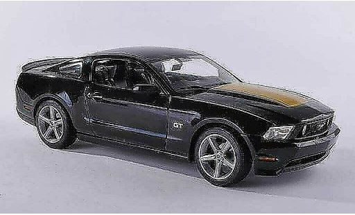 Ford Mustang GT 1/18 Greenlight zwart/dore modelauto