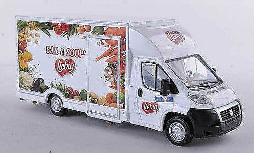 Fiat Ducato Kasten 1/43 Eligor Lebensmittelfahrzeug Liebig modelauto