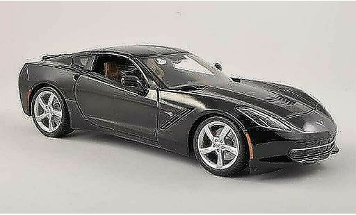 Chevrolet Corvette Stingray 1/18 Maisto C7 (C7) zwart modelauto