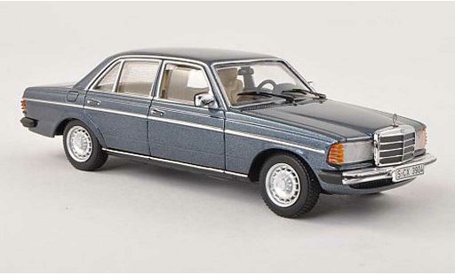 Mercedes 230 E 1/43 Minichamps (W123) blauw modelauto