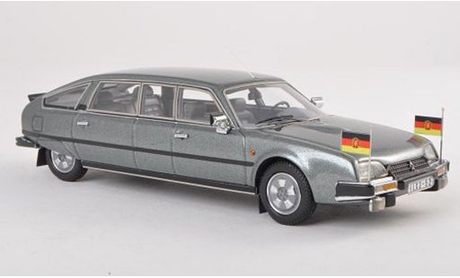 Citroen CX Berline 1/43 Matrix Nilsson grijs-groen DDR-Staatslimousine modelauto