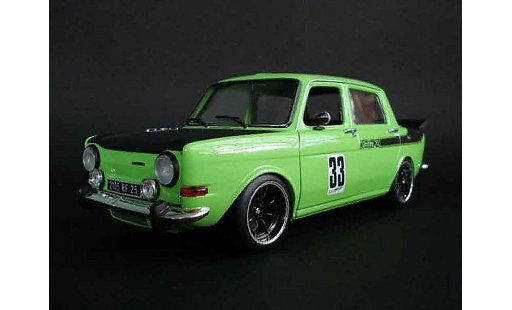 Simca 1000 Rallye 2 1/18 Norev 2 groen modelauto
