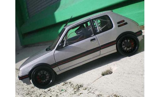Peugeot 205 GTI 1/18 Solido JSO tct modelauto
