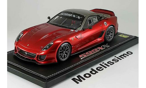 Ferrari 599 XX 1/18 BBR Models race version 2009 rood modelauto