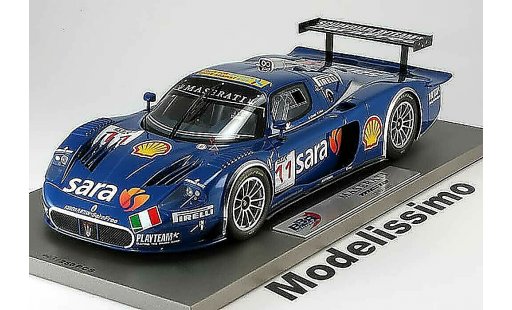 Maserati MC12 Base 1/18 BBR Models no.11 fia gt bertolini piccini 2007 modelauto
