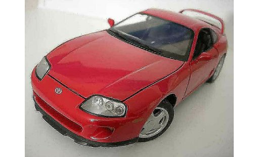 Toyota Supra Base 1/18 Kyosho mkiv rood modelauto