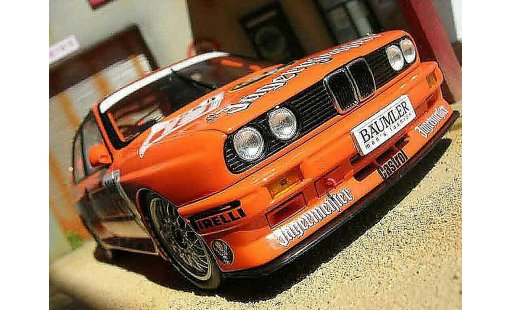 Bmw M3 coupe 1/18 Minichamps DTM E30 team linder #18 hahne jagermeister modelauto