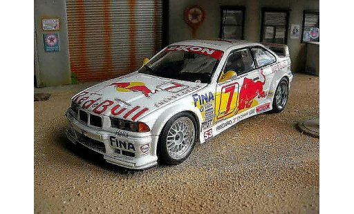 Bmw M3 coupe 1/18 Ut Models GTR E36 red bull 1997 modelauto