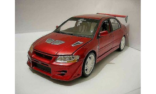 Mitsubishi Lancer Evolution VII 1/18 Ertl fast and furious rood modelauto