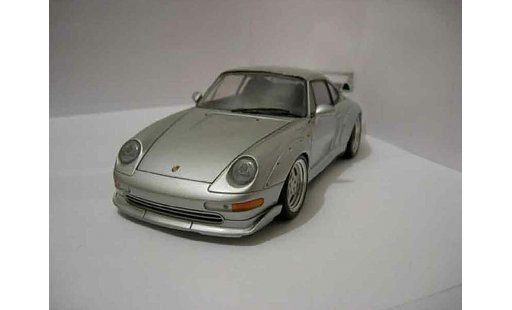 Porsche 911 GT2 1/18 Ut Models grijs modelauto