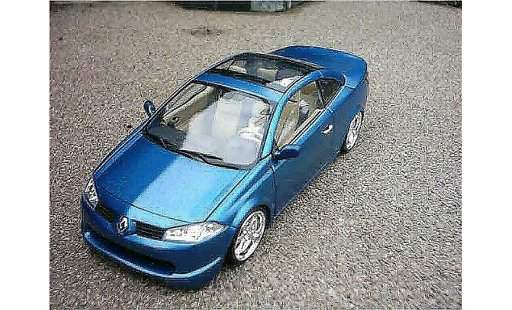 Renault Megane CC 1/18 Solido ocean modelauto