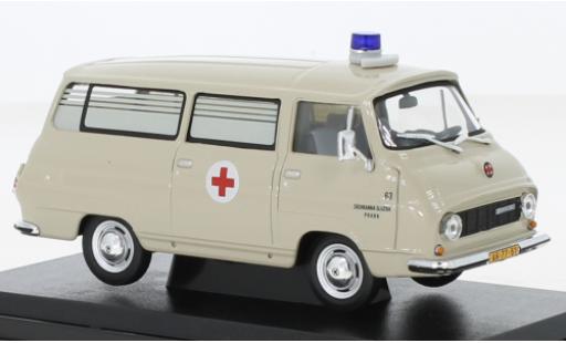 Modelauto Skoda 1203 Mikrobus Sanitka - Prevozka 1974 1/43 Abrex