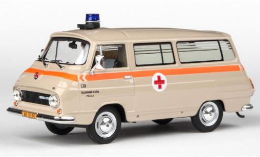 Modelauto Skoda 1203 Mikrobus Sanitka - Zachranka (CZ) 1974 1/43 Abrex