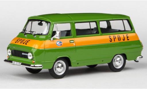 Modelauto Skoda 1203 Mikrobus groen Spoje 1974 1/43 Abrex