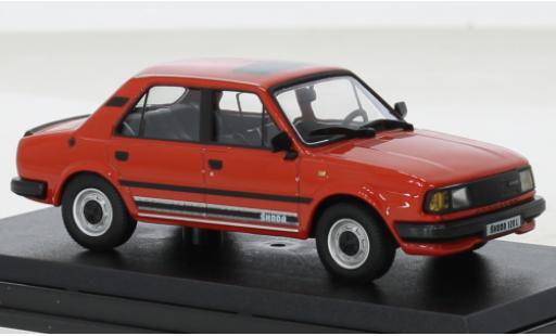 Modelauto Skoda 120 Base L rood 1984 1/43 Abrex