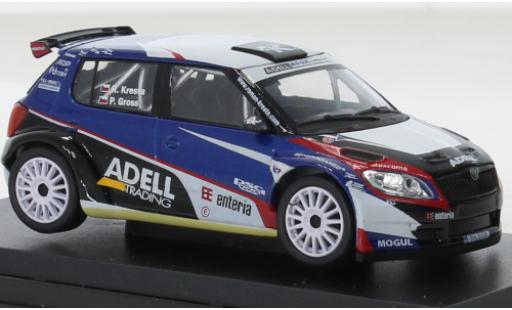Modelauto Skoda Fabia S2000 II FL Adell Mogul Racing Team Kresta Design 2011 1/43 Abrex
