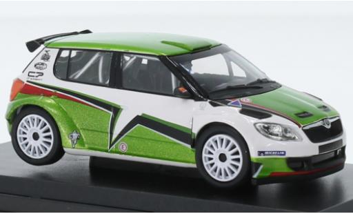 Modelauto Skoda Fabia S2000 II FL Adell Mogul Racing Team Motorsport Design 2011 1/43 Abrex