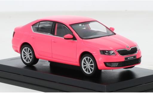 Modelauto Skoda Octavia Base III mat-roze 2012 1/43 Abrex