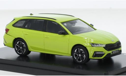 Modelauto Skoda Octavia Combi RS IV groen 2020 1/43 Abrex