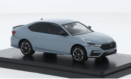 Modelauto Skoda Octavia RS IV grijs clair 2020 1/43 Abrex