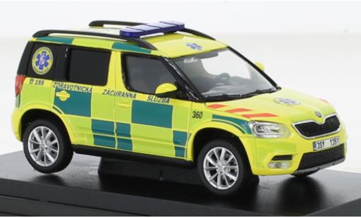 Modelauto Skoda Yeti FL ZZS Stredoceskeho Kraje 360 2013 1/43 Abrex
