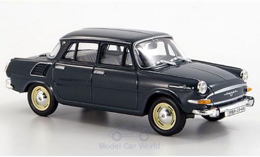 Modelauto Skoda 1000 Base MB turquoise 1964 1/43 Abrex