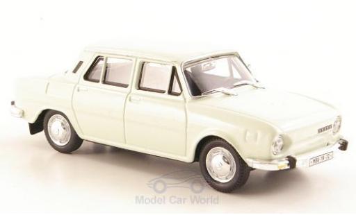 Modelauto Skoda 110 L wit 1973 1/43 Abrex