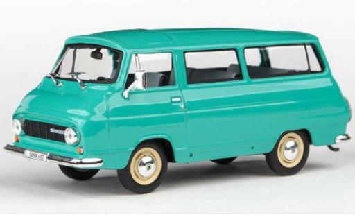 Modelauto Skoda 1203 Mikrobus turquoise 1/43 Abrex