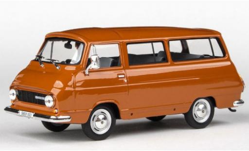 Modelauto Skoda 1203 Mikrobus bruin 1974 1/43 Abrex